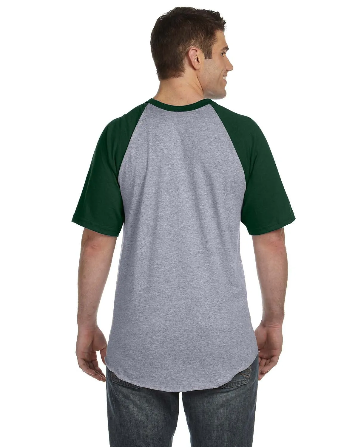 423-Augusta Sportswear-ATH HTHR/ DK GRN