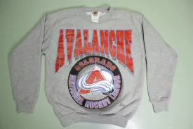 Avalanche Colorado National Hockey League Vintage Team Glasgow Sweatshirt