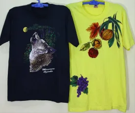 Branded Single Stitch Colourful T-shirt