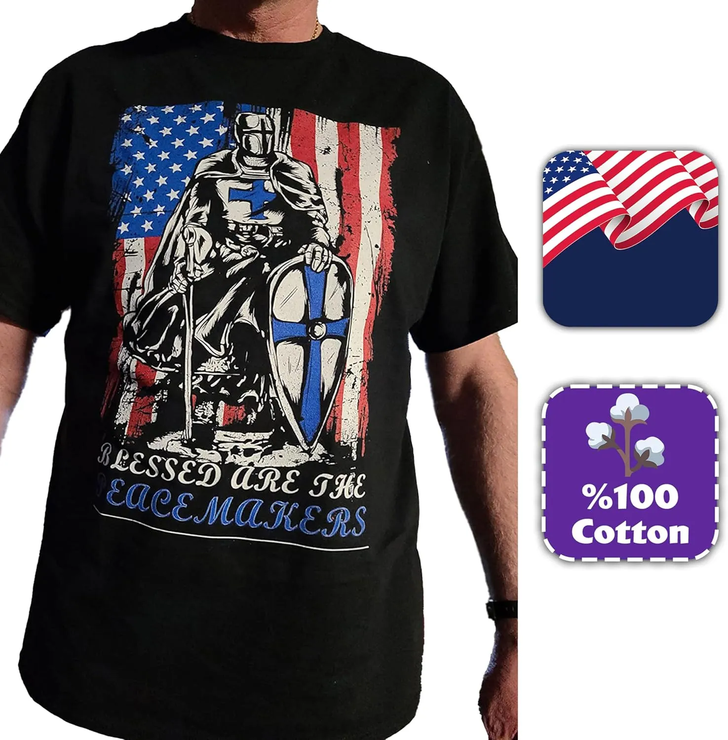 Custom T-Shirts - Personalized Unisex Crewneck Tee Shirt - Customize Your Image & Text & Photo - Men Women Adult Unisex Size