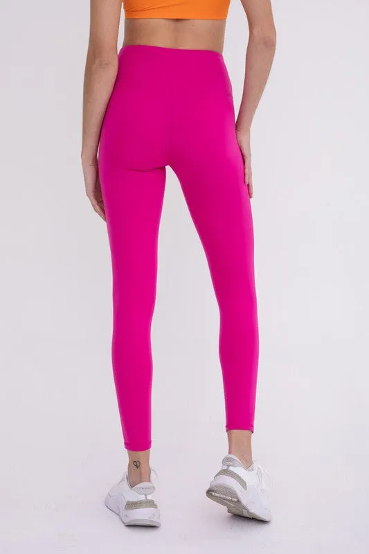'Everyday Essential' Leggings - Berry