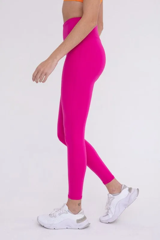 'Everyday Essential' Leggings - Berry
