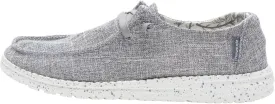 Hey Dude Women's Wendy Linen | Womens Shoes | Womens Lace Up Loafers | Comfortable & Light-Weight