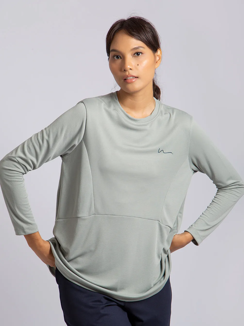 ILMA SPORT TOP NEUTRAL GREY