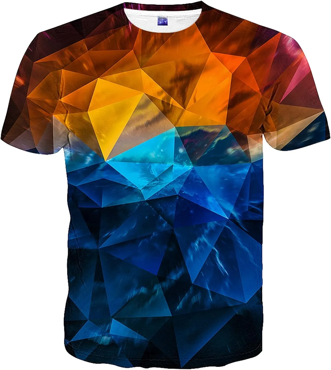 Linnhoy Unisex Men's and Women's Shirts Unisex Fashion Casual Novelty Tees 3D Graphic Adults T-Shirts Teens Tops Size S-XXL
