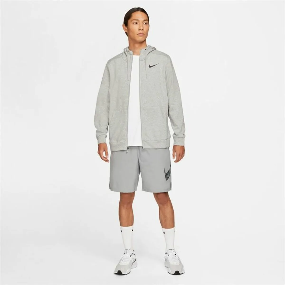 Men'S Sports Jacket Nike Dri-Fit Grey