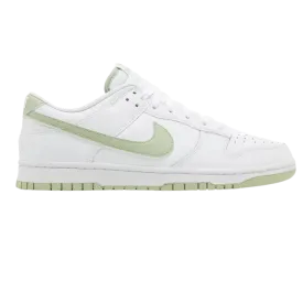 Nike Men's Dunk Low Retro Shoes - White / Honeydew