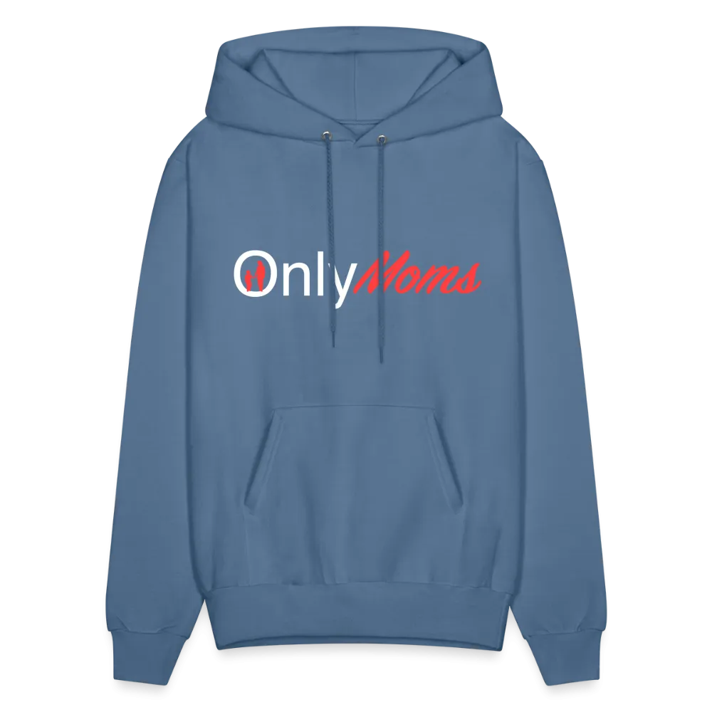 OnlyMoms Hoodie (White and Pink Letters)