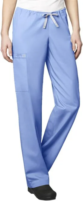 WonderWink Women's Petite Plus Drawstring Cargo Pant-Tall